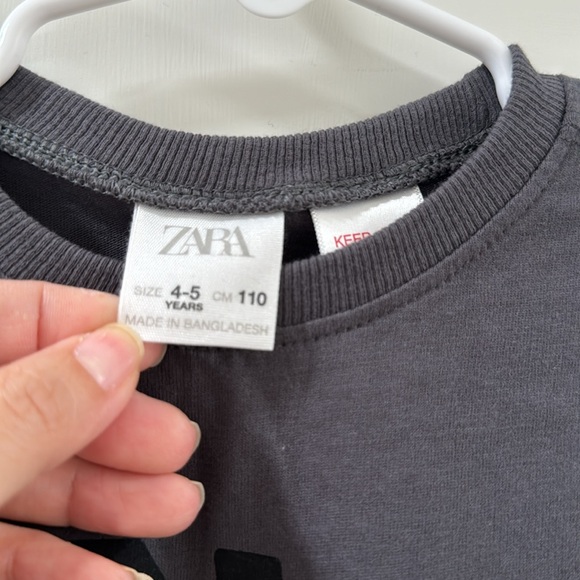 Zara Girls Love top - Picture 9 of 10